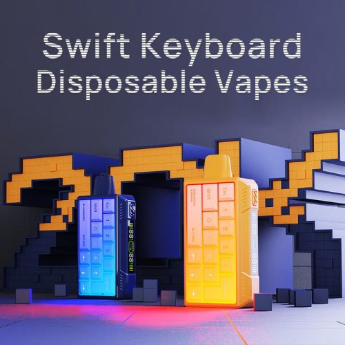 發光鍵盤式一次性電子煙：SP2S Swi